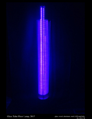 tube floorlamp purple